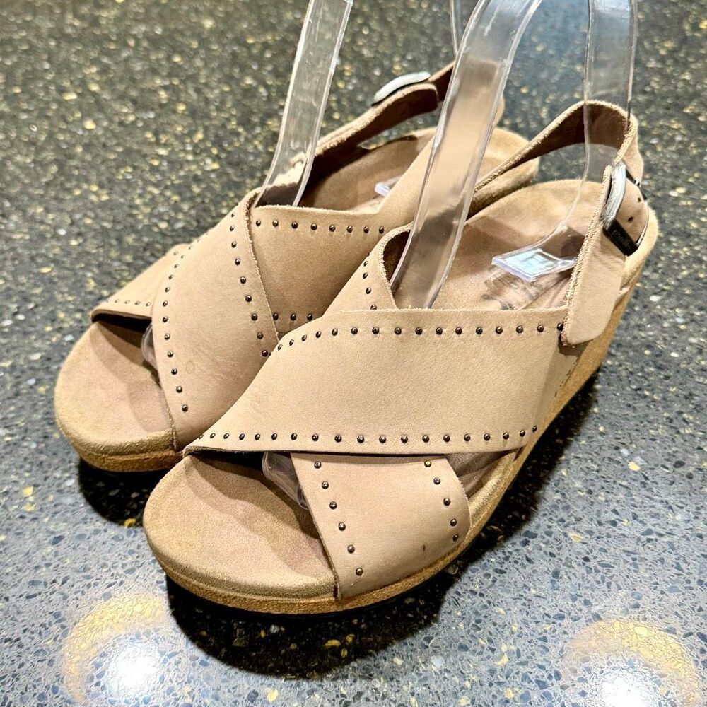 Birkenstock Papillio Samira Rivet Wedge Sandals | 37 N